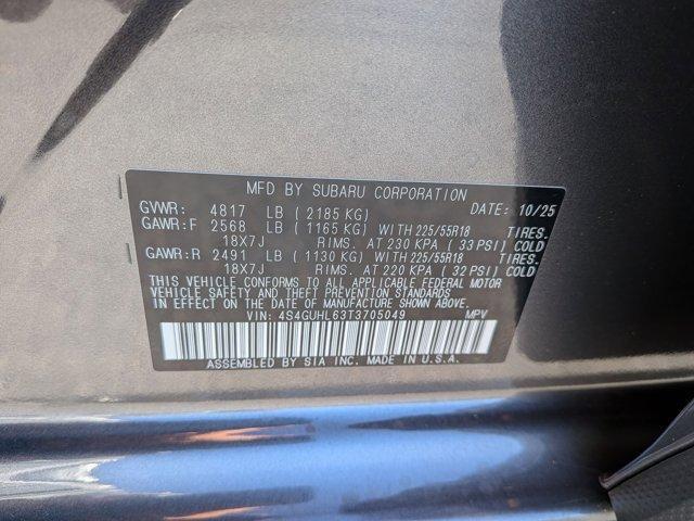 new 2026 Subaru Crosstrek car, priced at $35,346