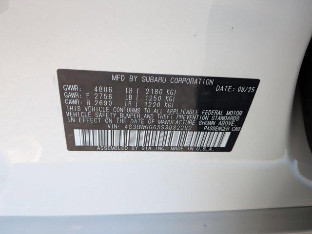 new 2025 Subaru Legacy car, priced at $36,065