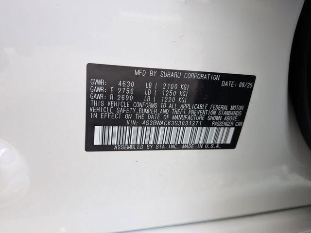 new 2025 Subaru Legacy car, priced at $31,514