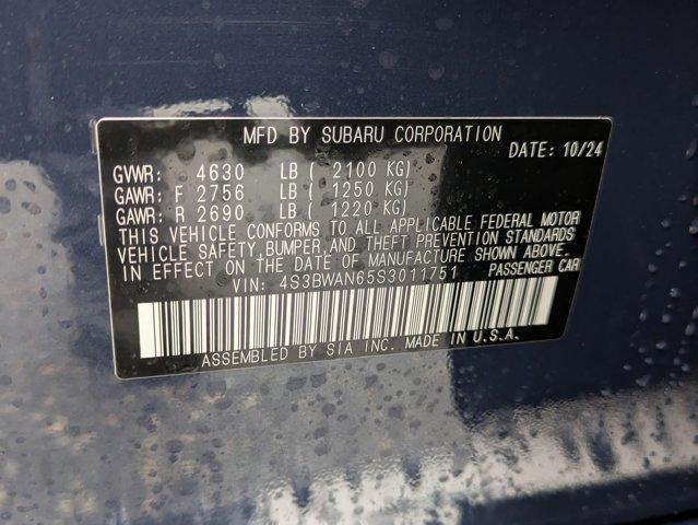 new 2025 Subaru Legacy car, priced at $36,174