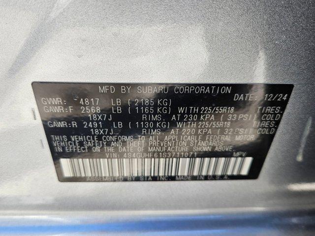 new 2025 Subaru Crosstrek car, priced at $33,549