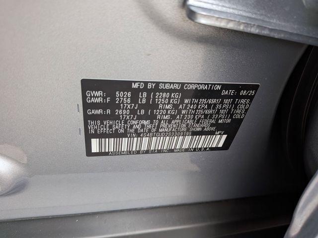 new 2025 Subaru Outback car, priced at $42,798