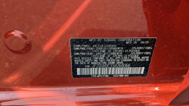 new 2025 Subaru Crosstrek car, priced at $29,832