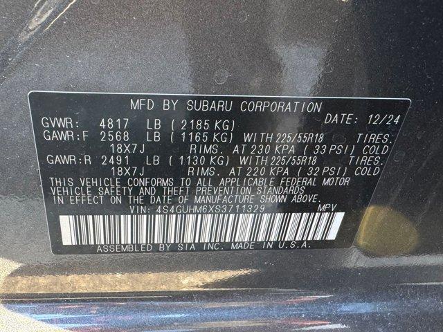 new 2025 Subaru Crosstrek car, priced at $35,324
