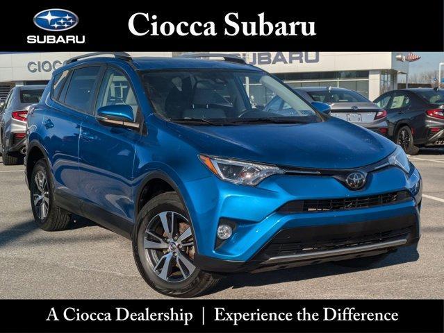 used 2018 Toyota RAV4 car, priced at $19,837