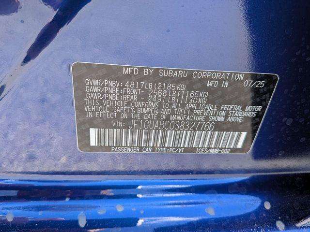 new 2025 Subaru Impreza car, priced at $26,653