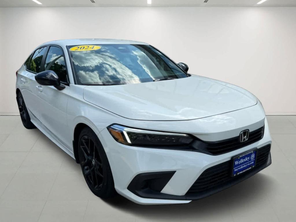 used 2024 Honda Civic car, priced at $25,995