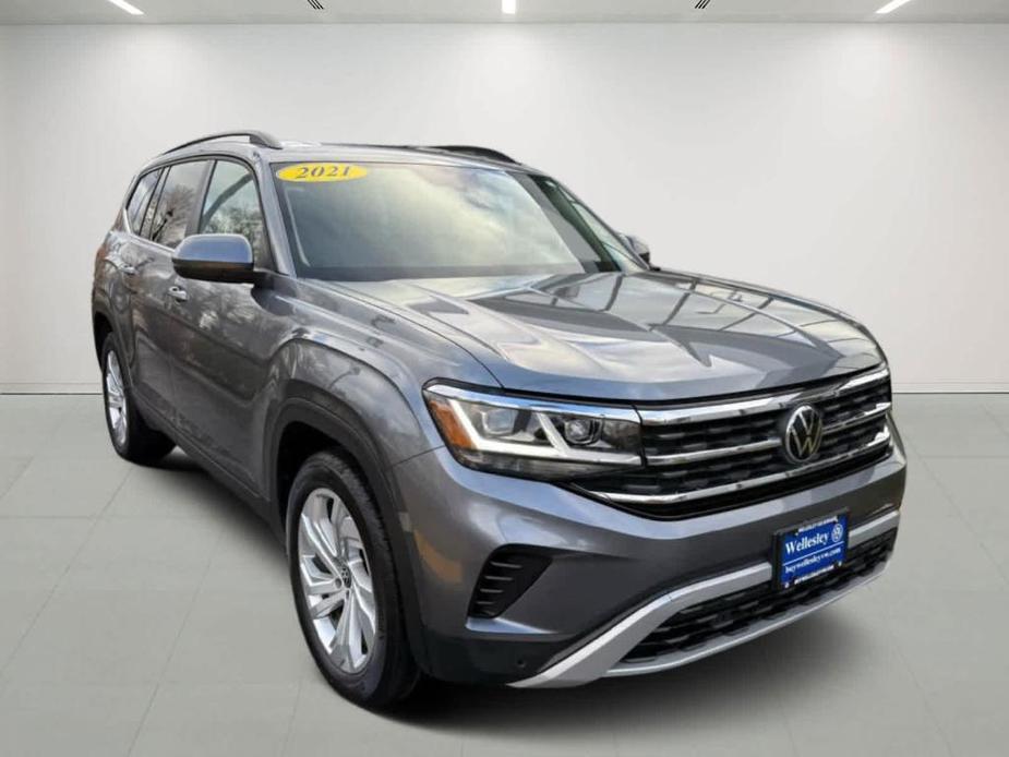 used 2021 Volkswagen Atlas car, priced at $27,995