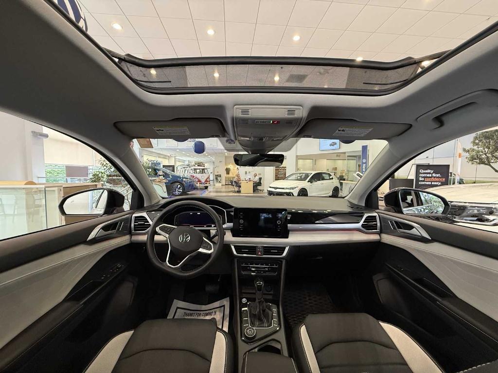 new 2025 Volkswagen Taos car, priced at $36,299
