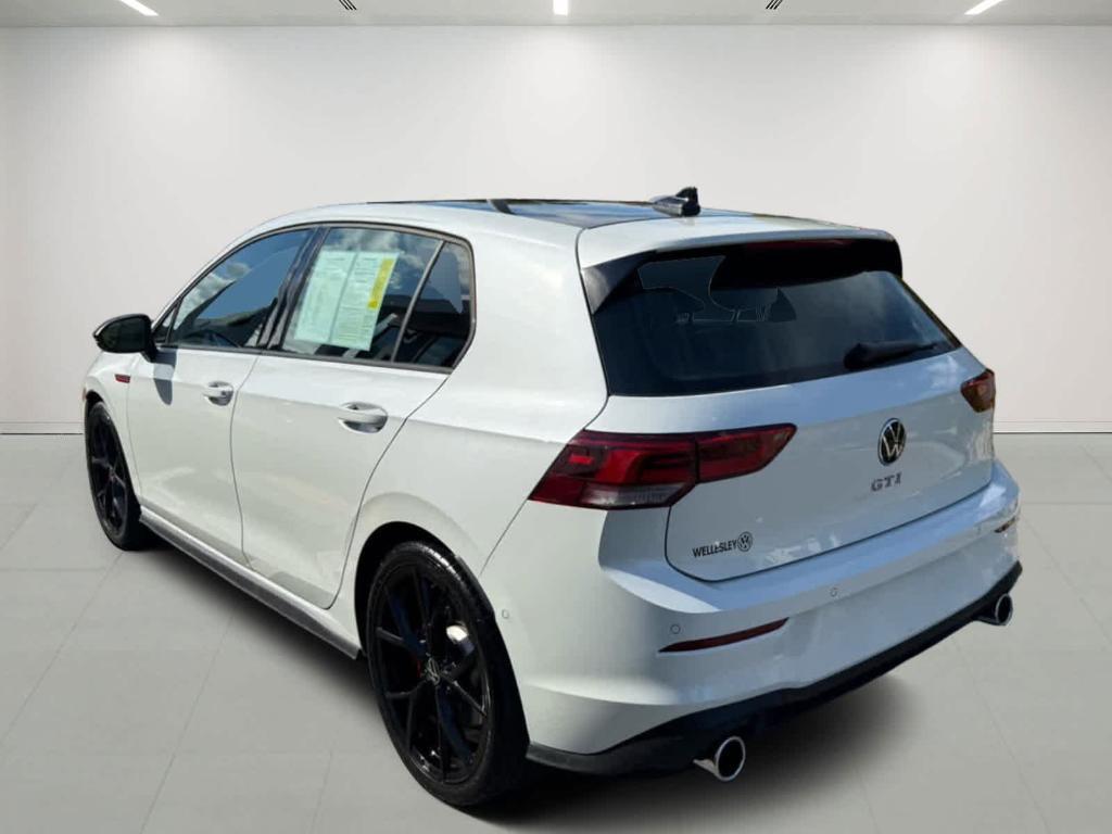 used 2024 Volkswagen Golf GTI car, priced at $39,995