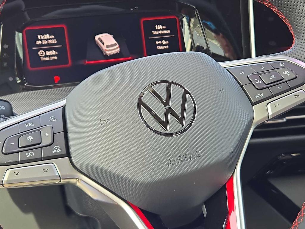 new 2025 Volkswagen Golf GTI car, priced at $33,450