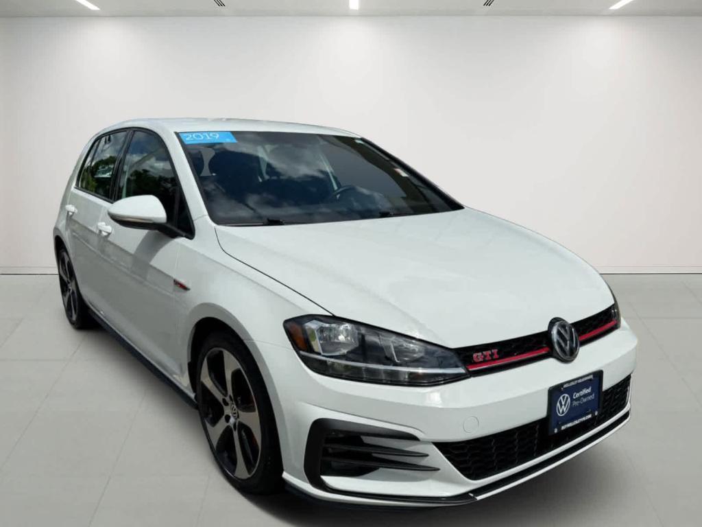 used 2019 Volkswagen Golf GTI car, priced at $20,995