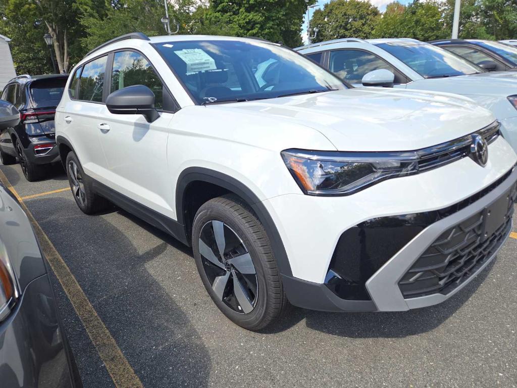 new 2025 Volkswagen Taos car, priced at $27,189
