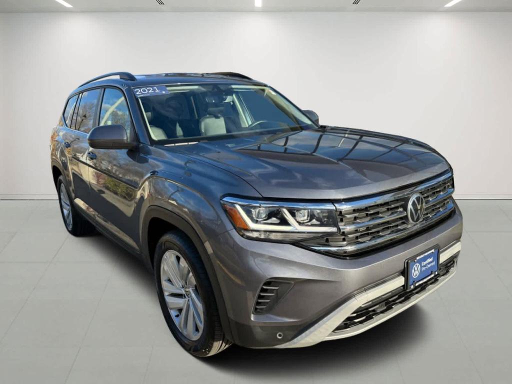 used 2021 Volkswagen Atlas car, priced at $27,495