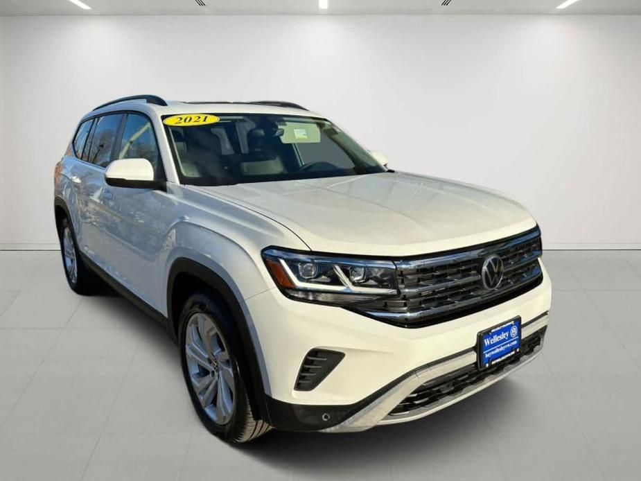 used 2021 Volkswagen Atlas car, priced at $26,995