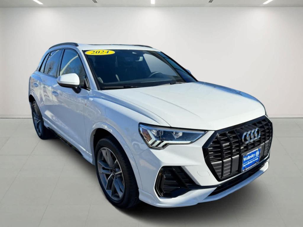 used 2024 Audi Q3 car, priced at $38,995