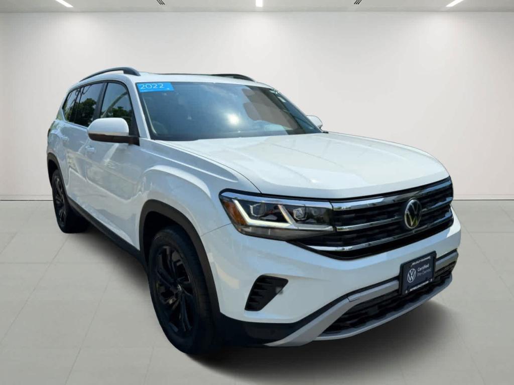 used 2022 Volkswagen Atlas car, priced at $31,995