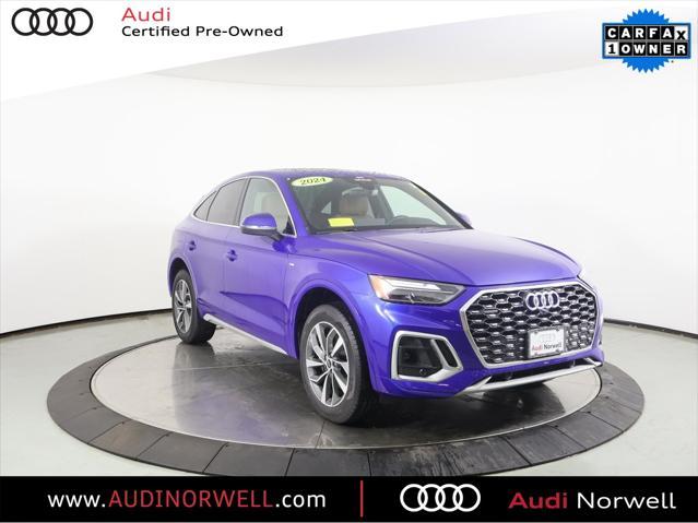 used 2024 Audi Q5 car, priced at $53,900