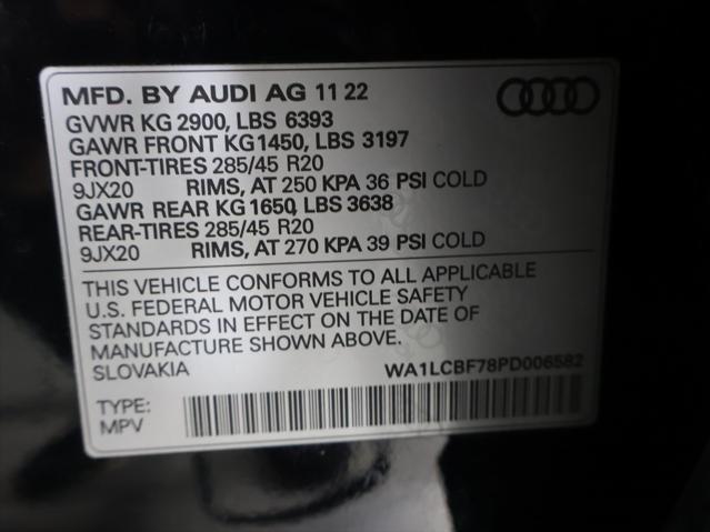 used 2023 Audi Q7 car, priced at $47,700