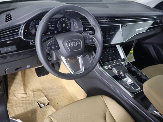 new 2025 Audi Q8 car, priced at $83,395