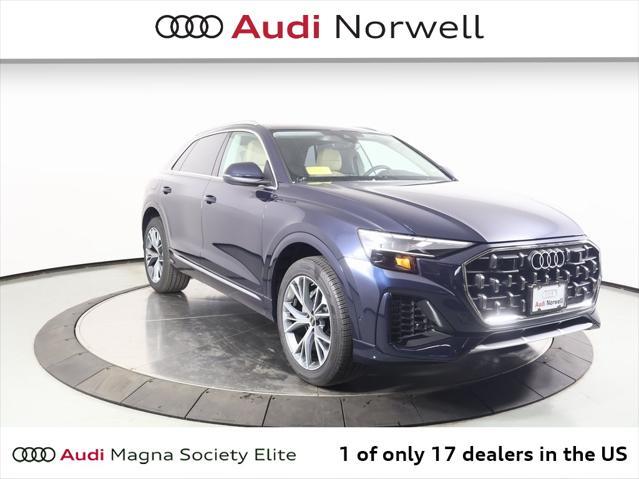 new 2025 Audi Q8 car, priced at $83,395