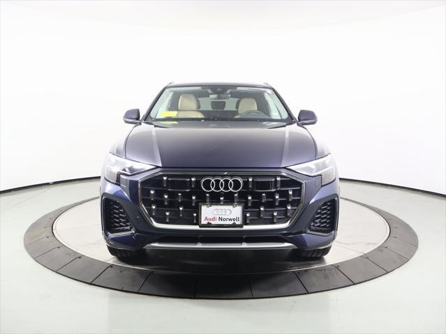 new 2025 Audi Q8 car, priced at $83,395