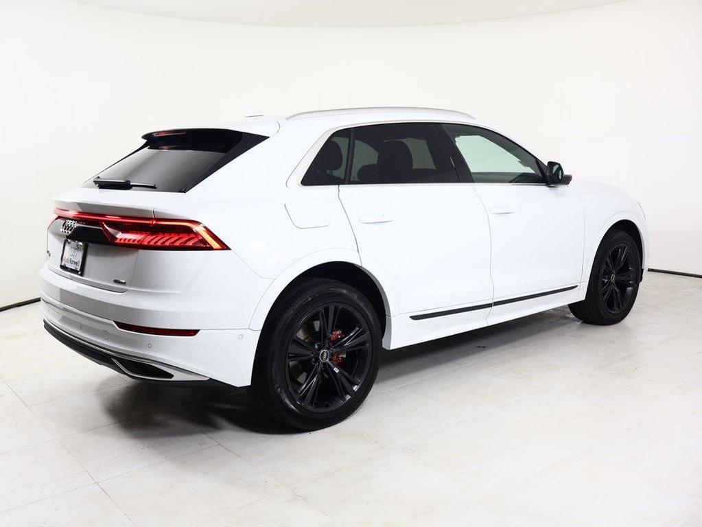 used 2021 Audi Q8 car, priced at $38,250