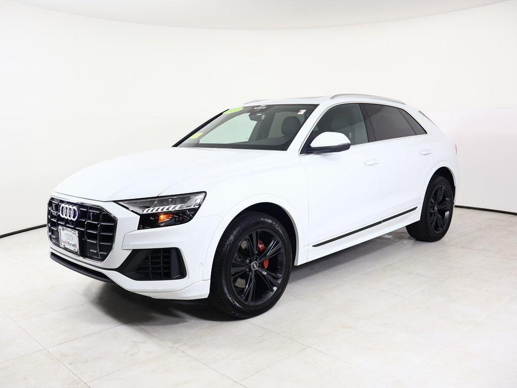 used 2021 Audi Q8 car, priced at $38,250