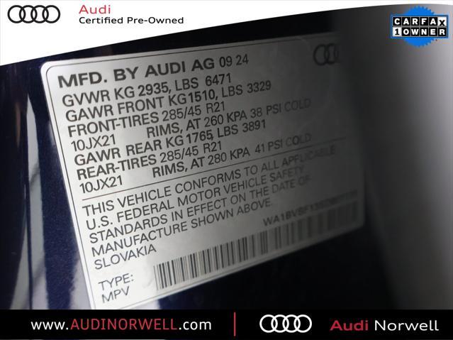 used 2025 Audi Q8 car, priced at $77,500