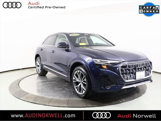 used 2025 Audi Q8 car, priced at $77,500