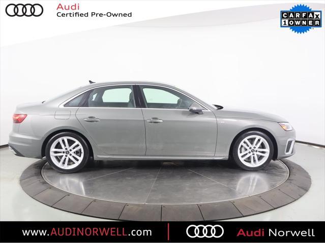 used 2024 Audi A4 car, priced at $36,500