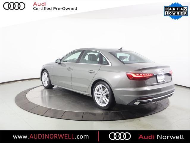 used 2024 Audi A4 car, priced at $39,990