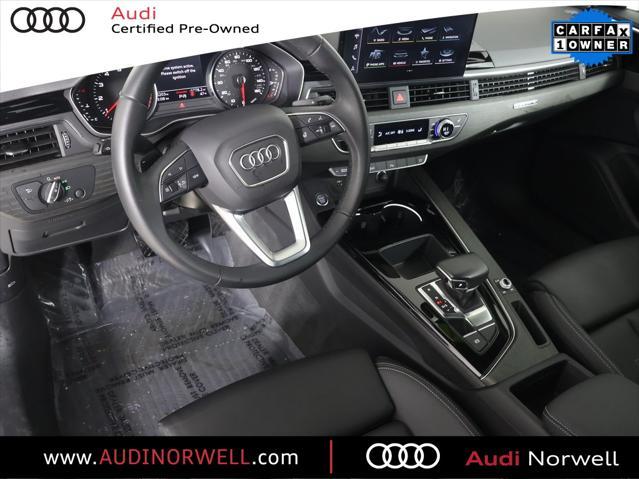 used 2024 Audi A4 car, priced at $36,500