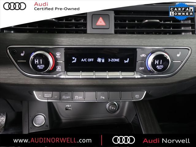 used 2024 Audi A4 car, priced at $36,500