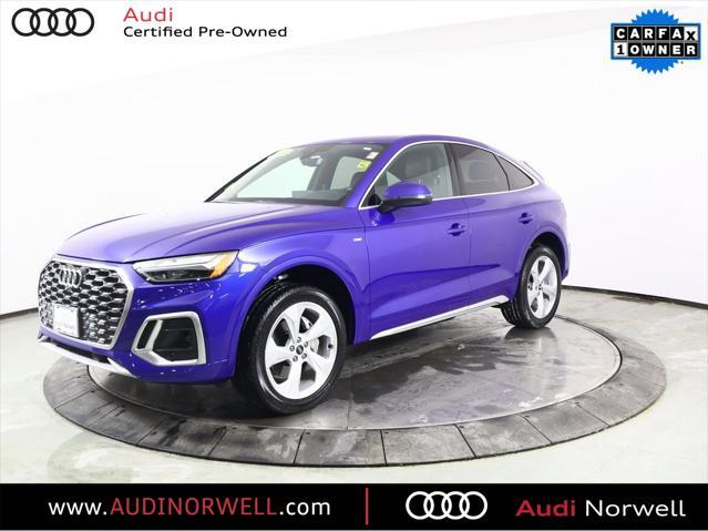 used 2024 Audi Q5 car, priced at $45,990