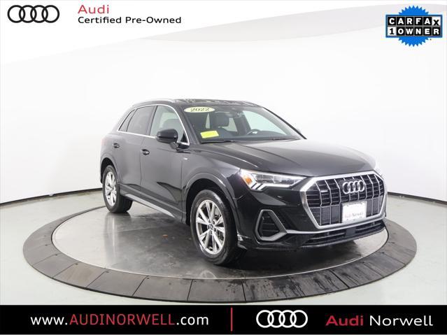 used 2022 Audi Q3 car, priced at $27,990