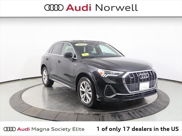 used 2022 Audi Q3 car, priced at $27,990