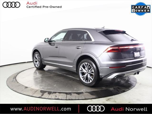 used 2025 Audi Q8 car, priced at $77,500