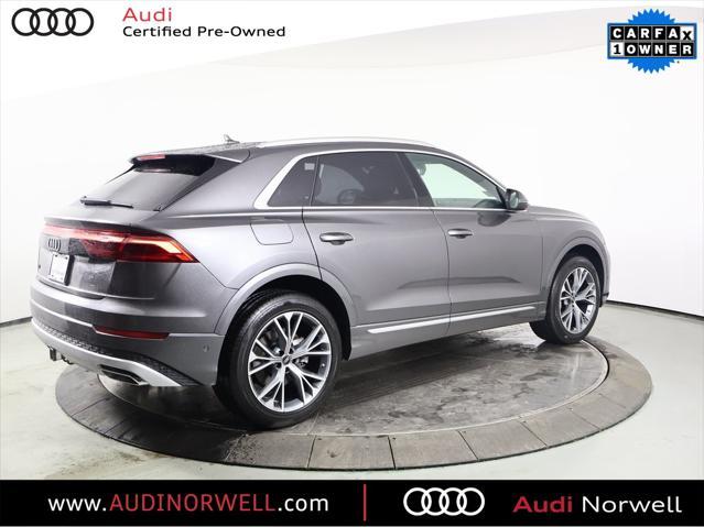 used 2025 Audi Q8 car, priced at $77,500