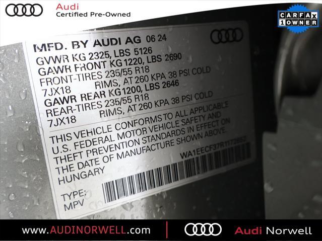 used 2024 Audi Q3 car, priced at $39,990