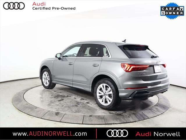 used 2024 Audi Q3 car, priced at $39,990