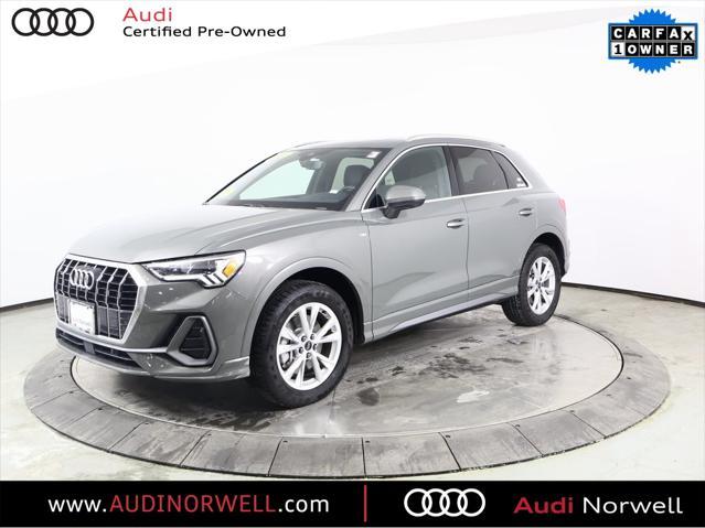 used 2024 Audi Q3 car, priced at $39,990