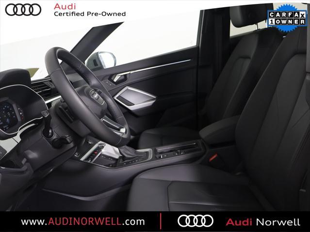 used 2024 Audi Q3 car, priced at $39,990