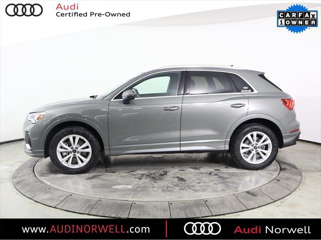 used 2024 Audi Q3 car, priced at $39,990