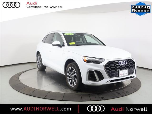 used 2024 Audi Q5 car, priced at $46,500