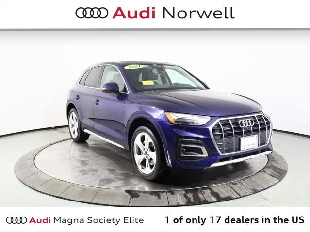 used 2021 Audi Q5 car, priced at $24,990