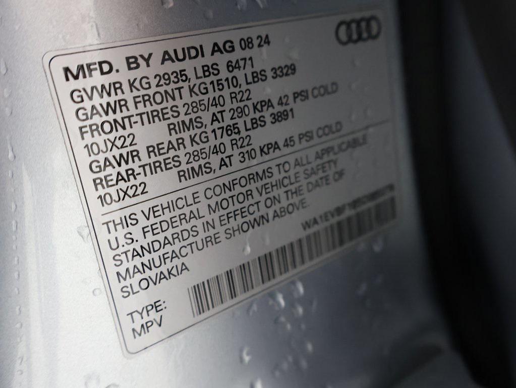 used 2025 Audi Q8 car, priced at $70,990