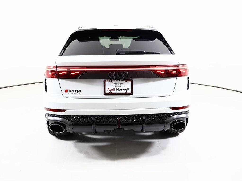 new 2025 Audi RS Q8 car, priced at $156,100