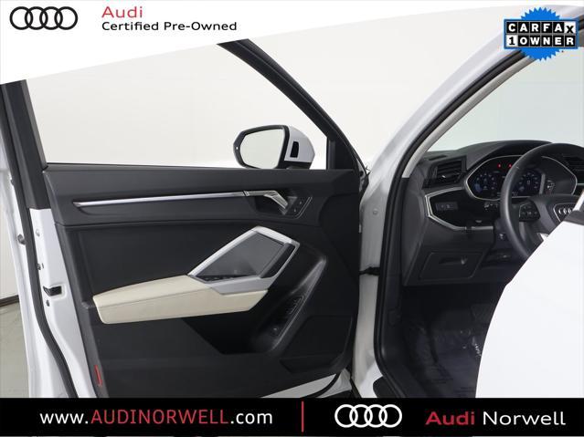 used 2024 Audi Q3 car, priced at $38,900