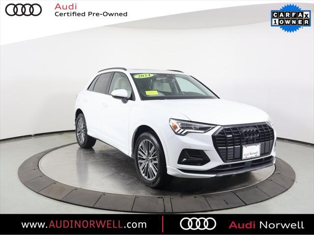 used 2024 Audi Q3 car, priced at $38,900